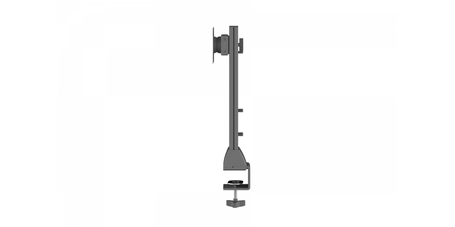 Manual single monitor arm